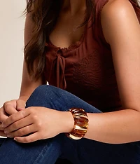 Resin Bangle Bracelet
