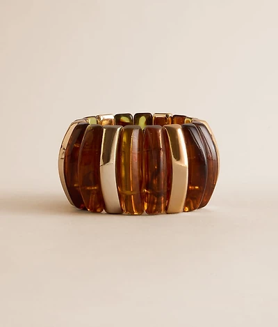 Resin Bangle Bracelet