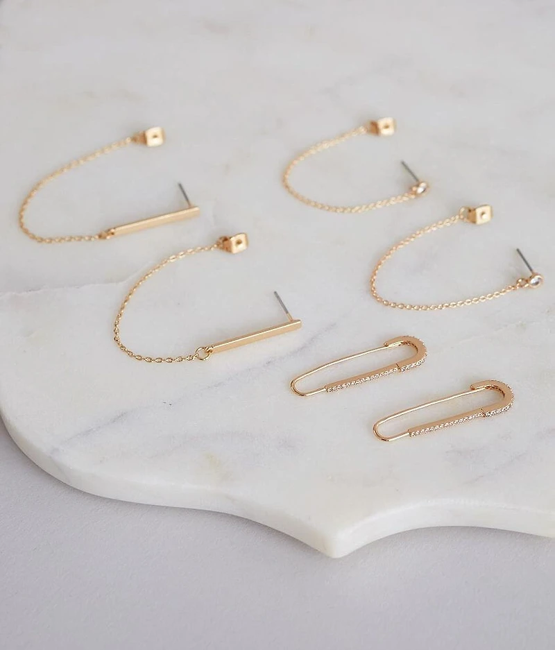 Glitz Earring Set