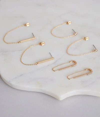 Glitz Earring Set