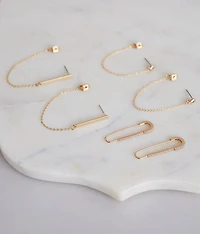 Glitz Earring Set
