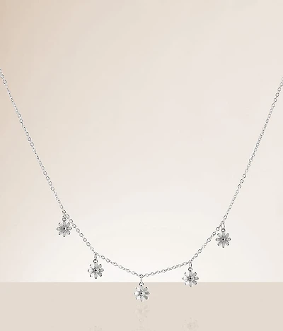 Dainty Flower Necklace
