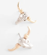 Steer Head Earring