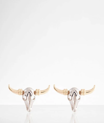 Steer Head Earring