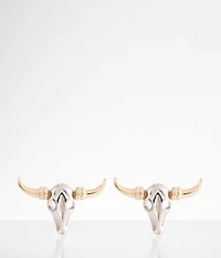 Steer Head Earring