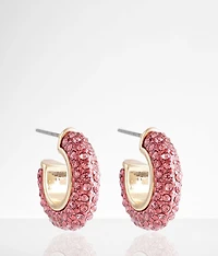 Glitz Hoop Earring
