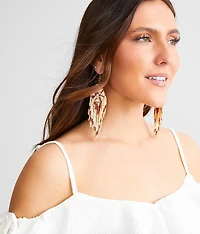 Fringe Drop Earring