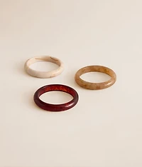 3 Pack Bangle Bracelet Set