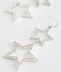 Glitz Star Drop Earring