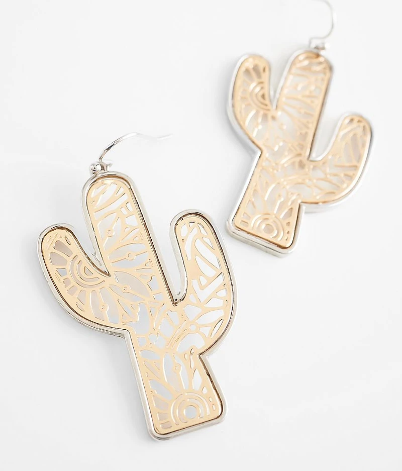 Cactus Drop Earring