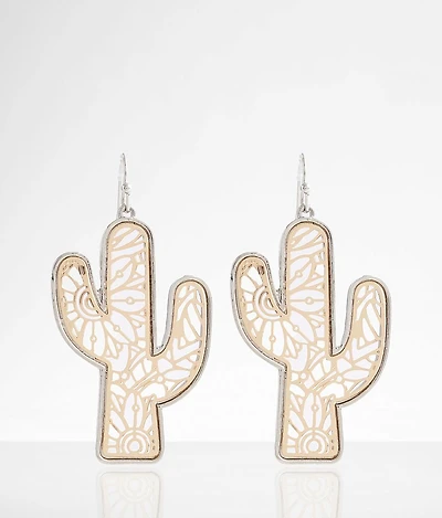 Cactus Drop Earring