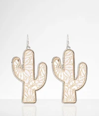 Cactus Drop Earring