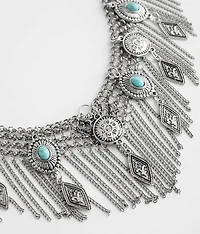 Statement Fringe Necklace