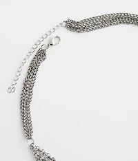 Statement Fringe Necklace