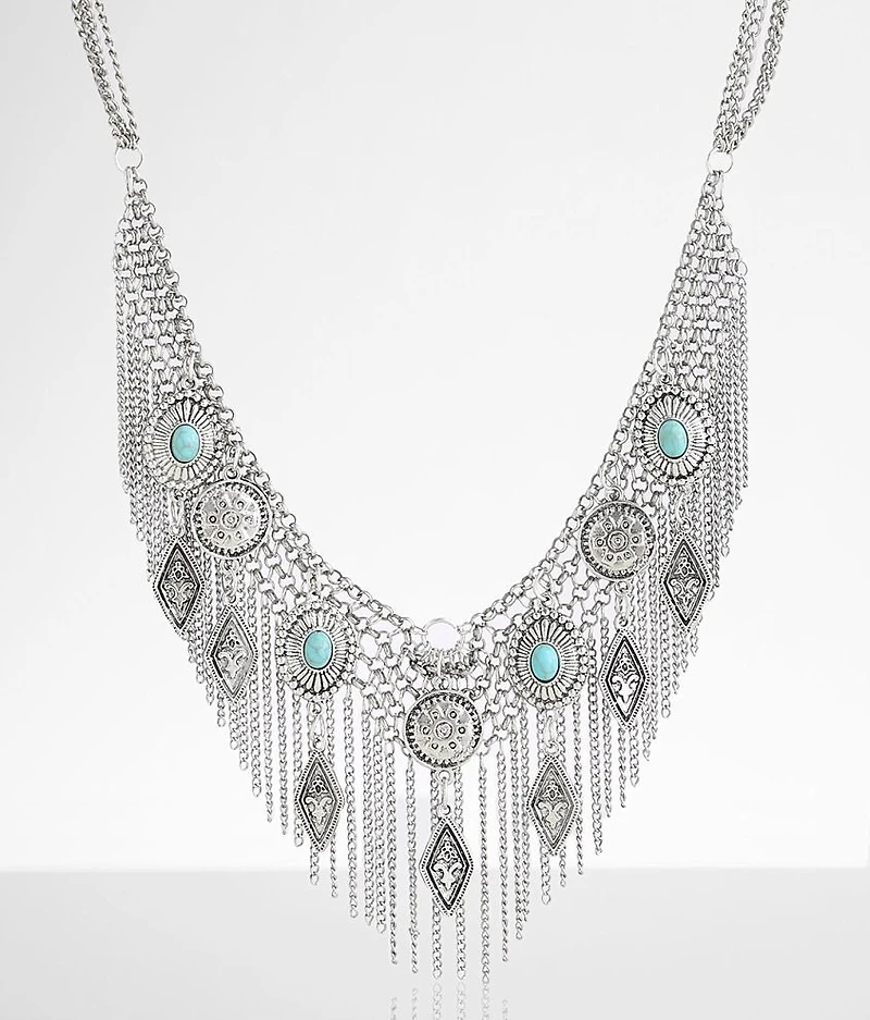 Statement Fringe Necklace