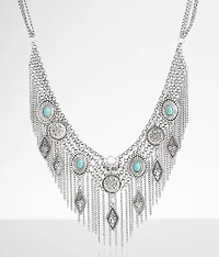 Statement Fringe Necklace
