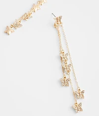 Butterfly Fringe Earring