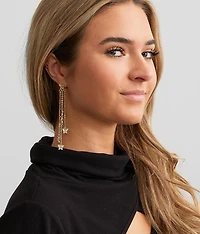 Butterfly Fringe Earring