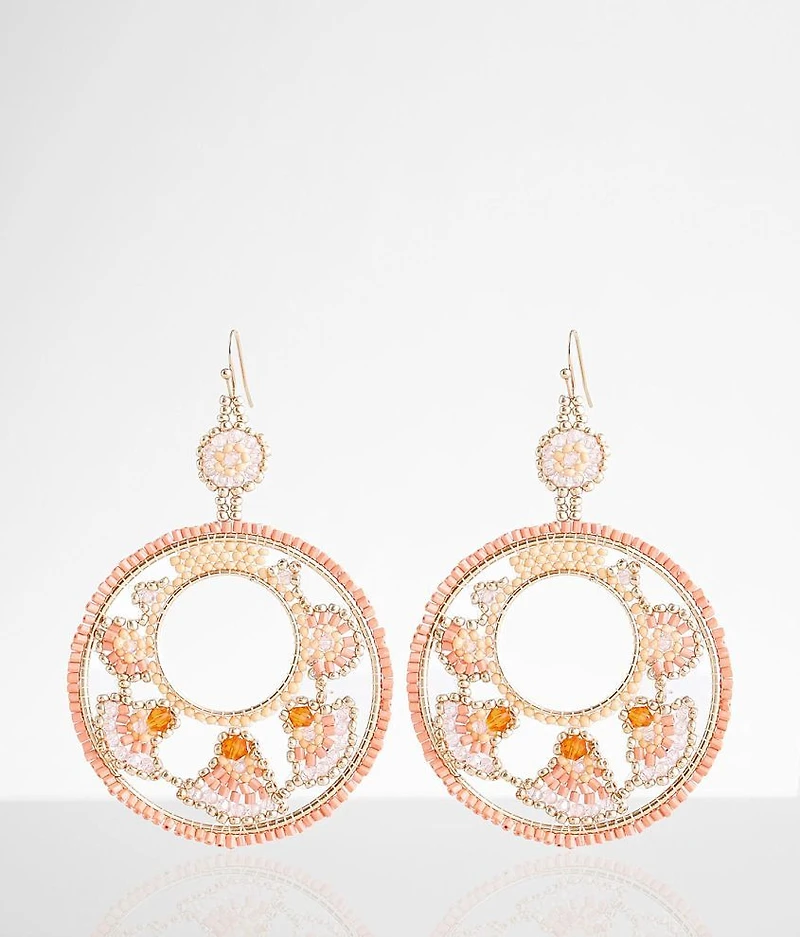 Beaded Drop Earring