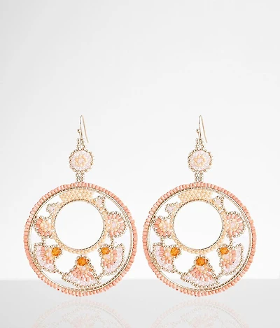 Beaded Drop Earring