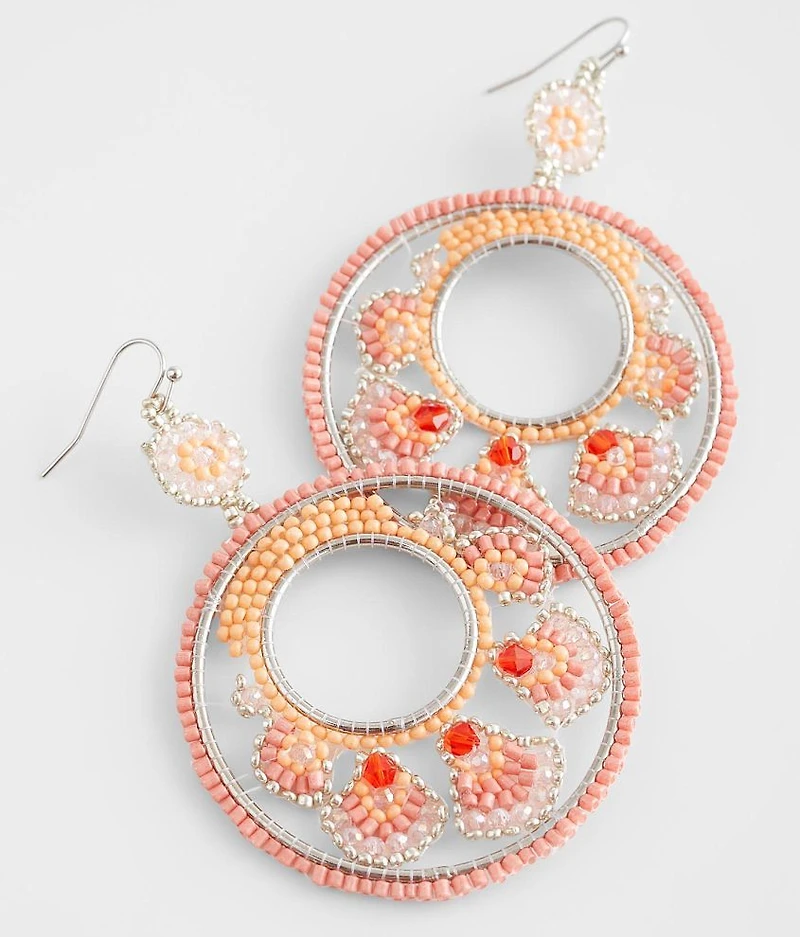 Beaded Drop Earring