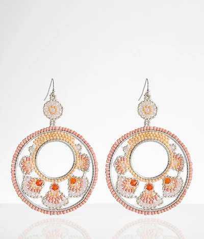 Beaded Drop Earring