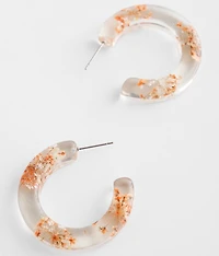 Pressed Flower Earring