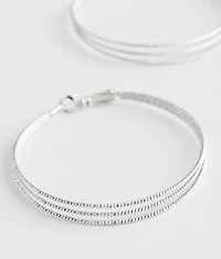 Layered Hoop Earring