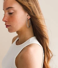 Layered Hoop Earring