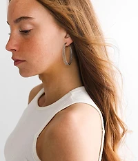 Layered Hoop Earring