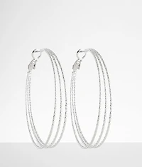 Layered Hoop Earring