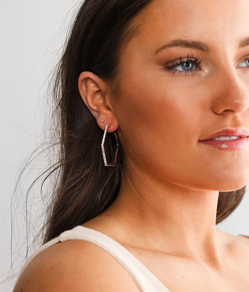 3 Pack Rhinestone Earring Set