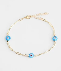 Flower Bead Ankle Bracelet