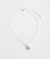 Sunflower Pendant Ankle Bracelet