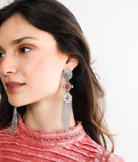 Southwestern Fringe Earring