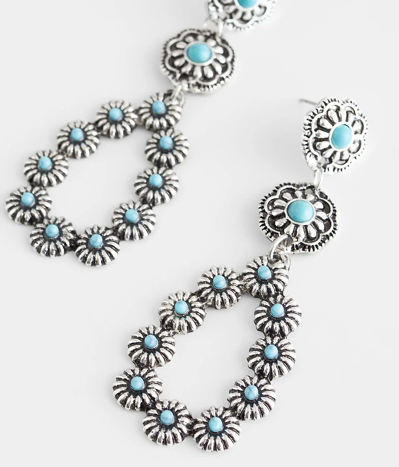 Western Turquoise Earring