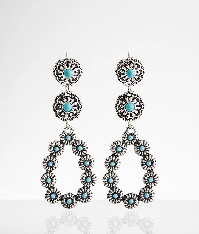 Western Turquoise Earring