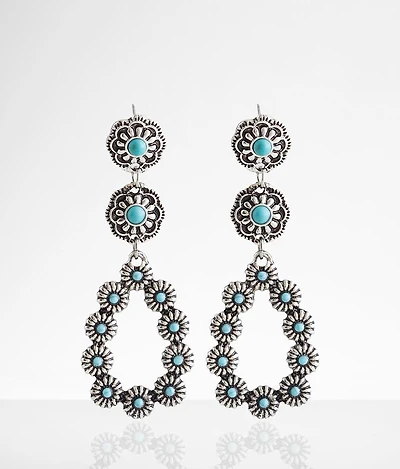 Western Turquoise Earring