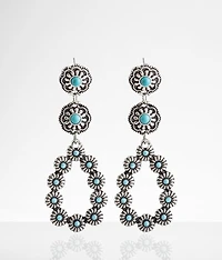 Western Turquoise Earring