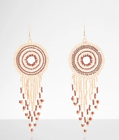 Beaded Drop Earring