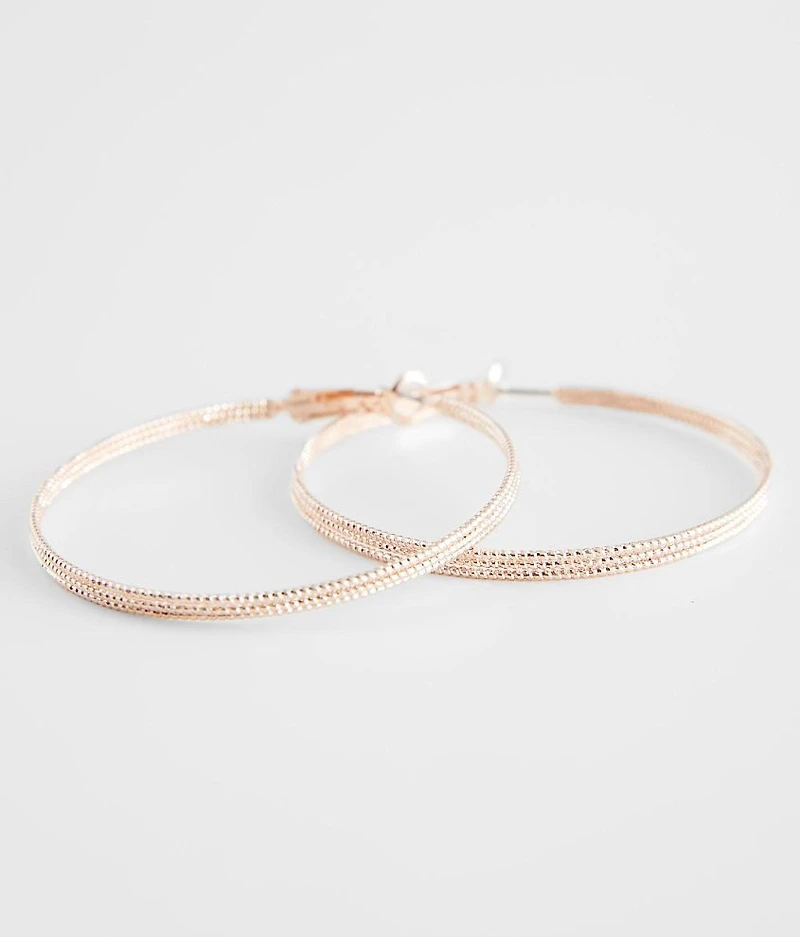 Hoop Stud Earring