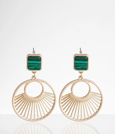 Statement Stone Earring