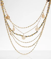 2 Pack Tiered Necklace Set