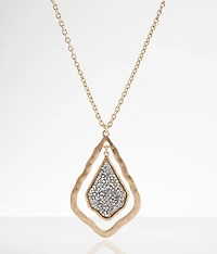 Rhinestone Pendant Necklace