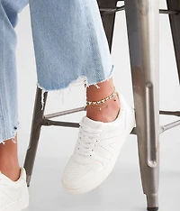 3 Pack Butterfly Ankle Bracelet Set