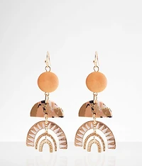 Tiered Arch Drop Earring