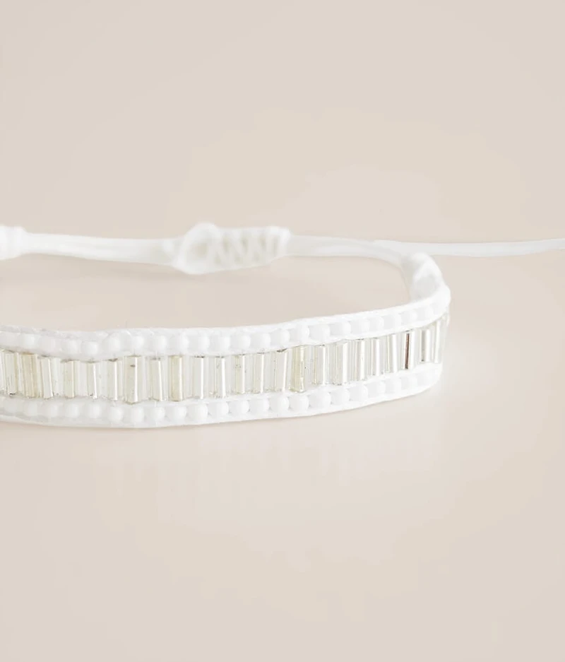 Beaded Slider Bracelet