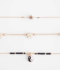 3 Pack Mixed Necklace Set