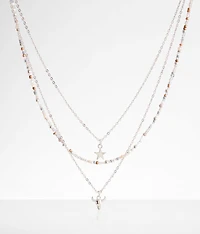 Star & Steer Tiered Necklace