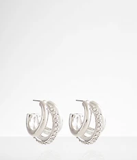 Tri Hoop Earring